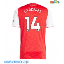 Camisa de time de futebol Arsenal Viktor Gyokeres #14 Replicas 1º Equipamento 2025-26 Manga Curta